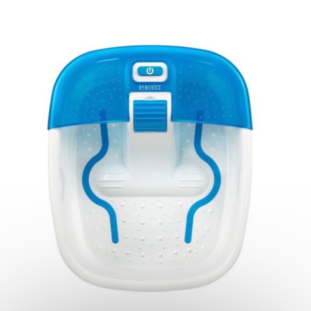 HoMedics Bubble Bliss Deluxe Heated Foot Spa Bubble Foot Massager